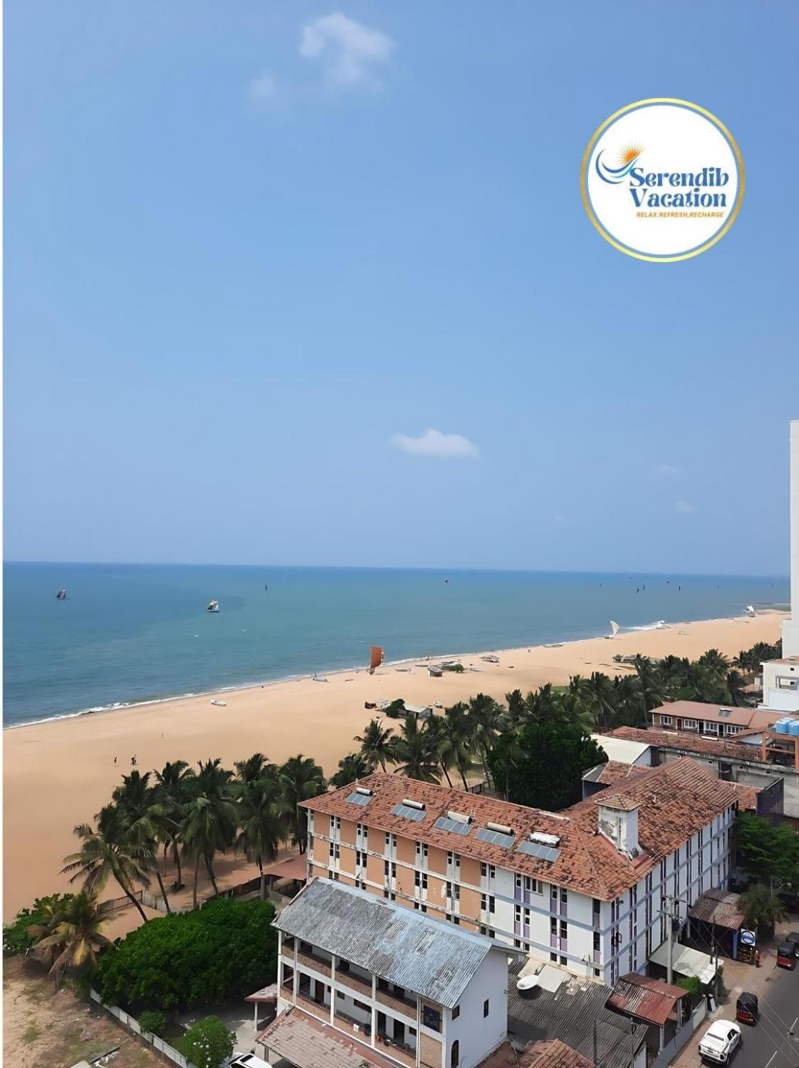 Negombo Ocean Breeze - Bliss On The Beach Luxury Apartments By Serendib Vacation エクステリア 写真