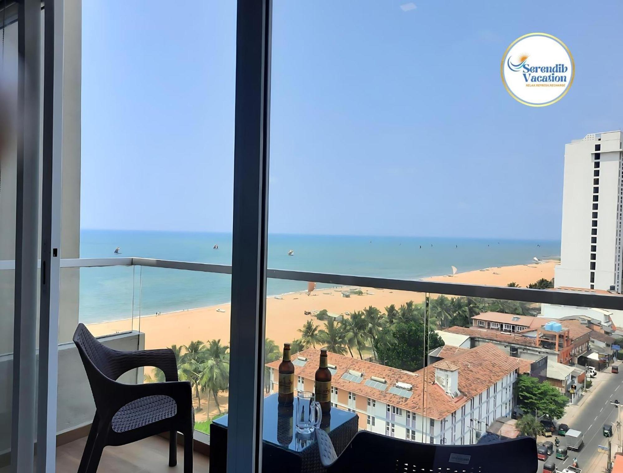 Negombo Ocean Breeze - Bliss On The Beach Luxury Apartments By Serendib Vacation エクステリア 写真