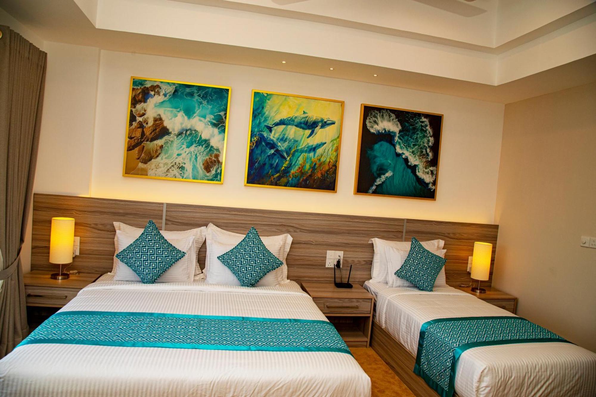 Negombo Ocean Breeze - Bliss On The Beach Luxury Apartments By Serendib Vacation エクステリア 写真
